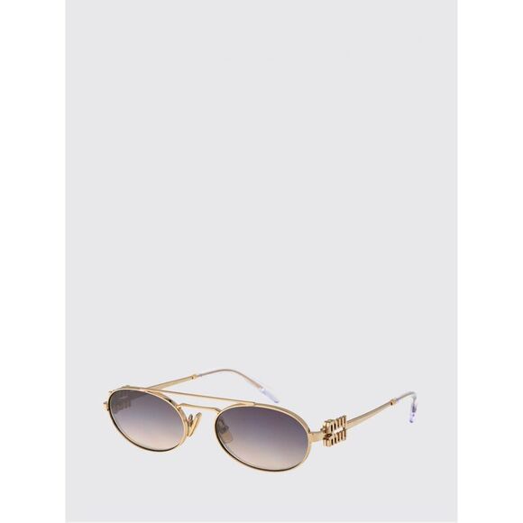 Miu Miu Sunglasses Woman Gold